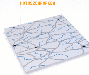 3d view of Kotuszów Poręba