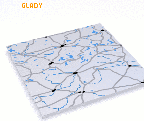 3d view of Glądy