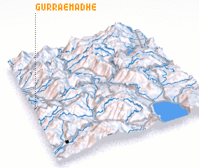 3d view of Gurra e Madhe