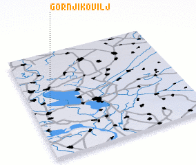 3d view of (( Gornji Kovilj ))