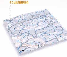 3d view of Touwsrivier