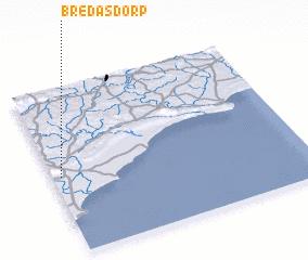 3d view of Bredasdorp