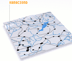 3d view of Karácsond