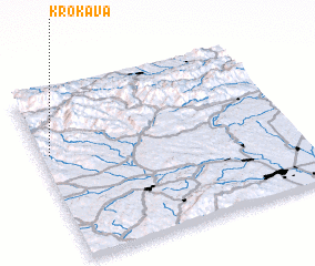 3d view of Krokava