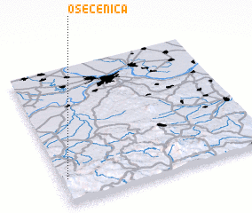 3d view of Osečenica