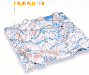 3d view of Fushë-Peshtan