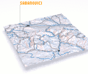 3d view of Šabanovići