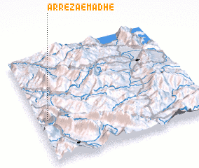 3d view of Arrëza e Madhe