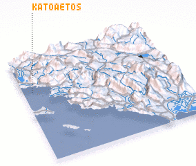 3d view of (( Káto Aetós ))