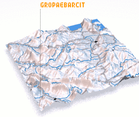 3d view of Gropa e Barcit