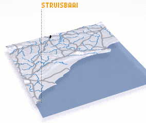 3d view of Struisbaai