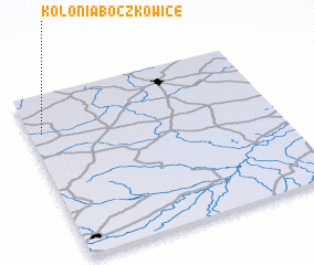 3d view of Kolonia Boczkowice