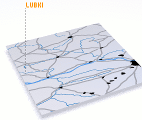 3d view of Łubki