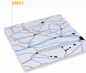 3d view of Karsy