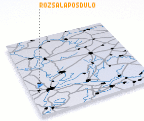 3d view of Rózsalaposdůlő