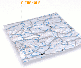 3d view of Ciche Małe