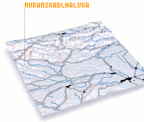 3d view of Muránska Dlhá Lúka