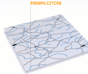 3d view of Ruda Pilczycka