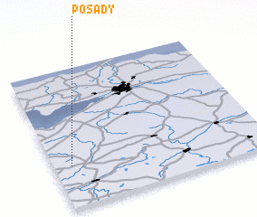 3d view of Posady