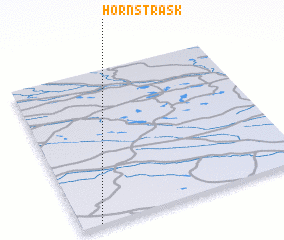 3d view of Hornsträsk