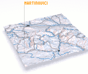 3d view of Martinovići