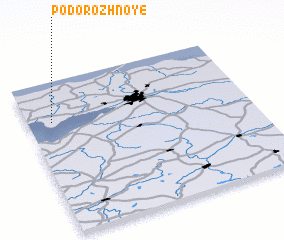 3d view of Podorozhnoye