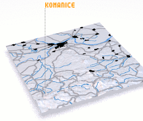 3d view of Komanice