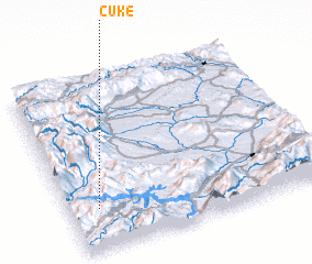 3d view of Çukë