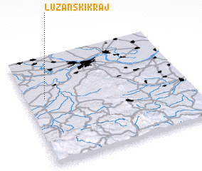 3d view of Lužanski Kraj