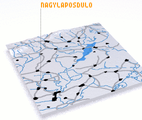 3d view of Nagylaposdůlő