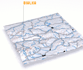 3d view of Białka