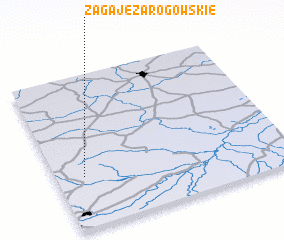 3d view of Zagaje Zarogowskie