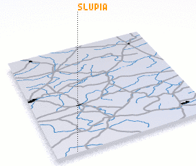 3d view of Słupia