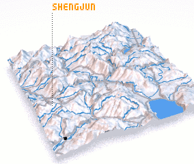 3d view of Shëngjun