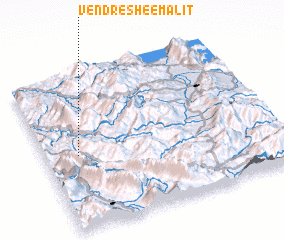 3d view of Vendreshë e Malit