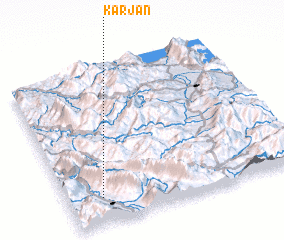 3d view of Karjan