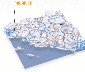 3d view of Navaricë