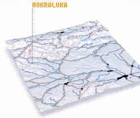 3d view of Mokrá Lúka