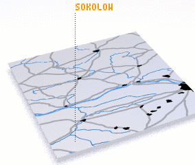 3d view of Sokołów