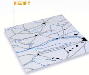 3d view of Biezany