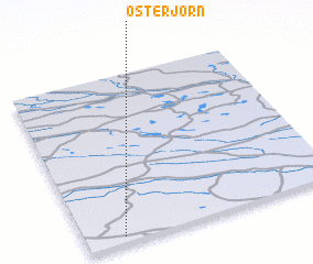 3d view of Österjörn