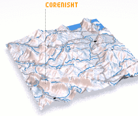 3d view of Çorenisht