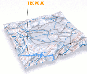 3d view of Tropojë