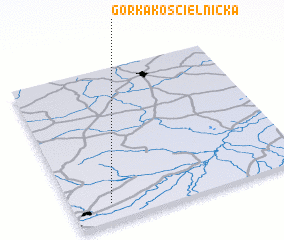 3d view of Górka Kościelnicka