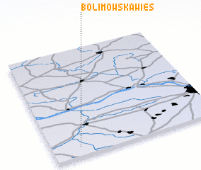 3d view of Bolimowska Wieś