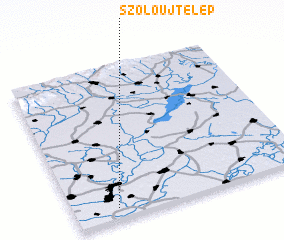 3d view of Szőlőújtelep