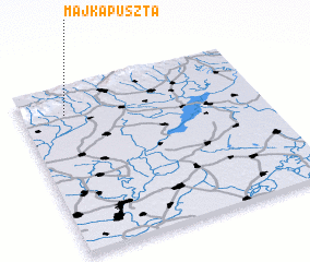 3d view of Majkapuszta