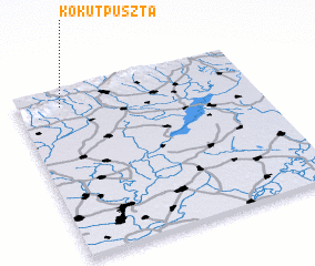 3d view of Kőkútpuszta