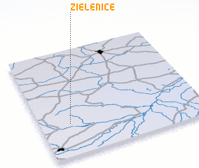 3d view of Zielenice