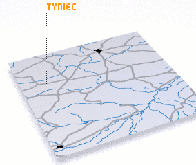 3d view of Tyniec